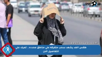 طقس الغد يشهد سحب متفرقة على مناطق محددة.. تعرف على التفاصيل الآن